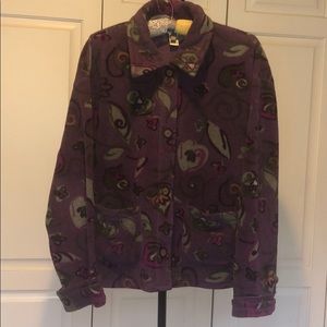 Purple Fleece Jacket